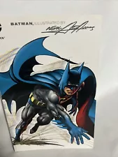 Batman Illustrated SIGNED by Neal Adams #1 (DC Comics 2003 August 2012)