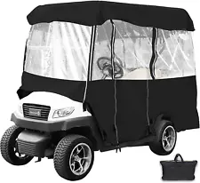 Golf Cart Roof up to 79" L Golf Cart Covers 4 Passenger Premium Tight Weave Ezgo