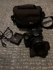 CANON EOS REBEL T3i DSLR CAMERA With 50mm lens, 18-55mm lens,charger,Battery,bag