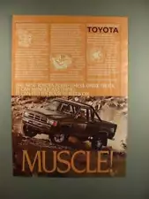 1984 Toyota Xtra Cab 4x4 Truck Ad - Muscle!