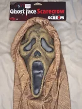 Scream 4 Ghost Face Tagged Scarecrow Mask Rare