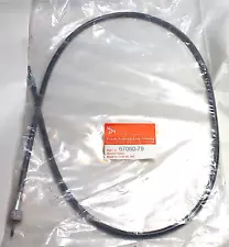 Harley DAVIDSON NOS Black Vinyl FXR FXRP FLHTP XLS Speedometer CABLE 67060-79A