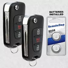 2 For 2011 2012 2013 Kia Soul Sportage Keyless Entry Car Remote Flip Key Fob