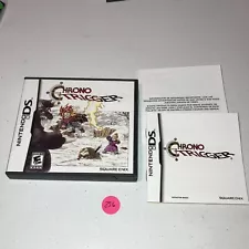 Nintendo DS Chrono Trigger Original Case + Manual + Insert ** #Z56