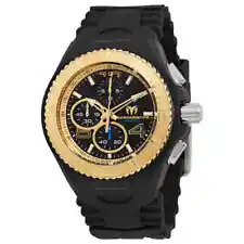 Technomarine Cruise Jellyfish Chronograph Quartz Black Dial Watch TM-115111