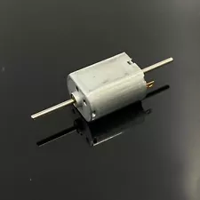 DC 12V-24V 19500RPM Dual 1.5mm Shaft Mini Flat 030 Micro DC Electric Motor DIY