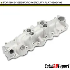 Dual Carburetor Intake Manifold for Ford Mercury Flathead 1949-1953 V8 2-Barrel