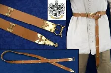 SALE - NEW Chivalric Medieval Long Tunic Belt For Re-enactment Stage & LARP