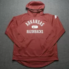 Nike Dri-Fit Hoodie XL Arkansas Razorbacks