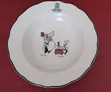 Andersen Restaurant Soup bowl, Hap Pea & Pea Wee 9-1/2 Diameter