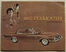 PLYMOUTH Fury BELVEDERE Savoy Canada Market Sales Brochure For 1962 #P621