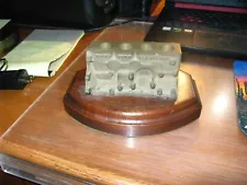 Bronze Paperweight Pinto Ford Cleveland Engine Block