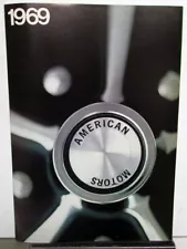 1969 AMC Ambassador Javelin Rebel AMX Rambler American Motors Sale Brochure Orig