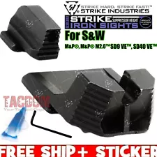 Strike Industrie Suppressor Height Iron Sights for S&W M&P SD9 hardend stainless