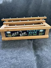 Beer Tap Handle Display Stand Light Up, Holds 18, Easy To Change Display, WORKS!