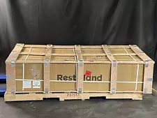 Restiland S-02-1P 1 Person Infrared Sauna Room Canadian Hemlock Wood New Sealed