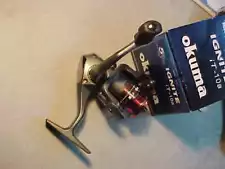 NEW OKUMA IGNITE iT-10a ULTRA LIGHT LITE SPINNING REEL ICE FISHING ROD JIGS 5BB