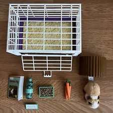 American Girl Parsley Guinea Pig Pet Cage Set 2020 Plush Cage & Accessories