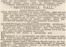 1914 Shottermill Hall In Haslemere Surrey For Sale Holy Cross Hospital