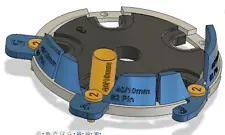 Original IMPROVED PINTAB SPILL STOPS for Dillon 550, 650/750