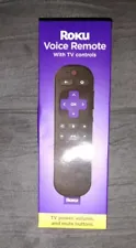 Roku Voice Remote with TV Controls for Roku Players & Roku TVs Brand New