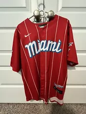 Miami Marlins Sugar Kings City Connect Jersey Men’s XL