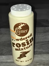 Vintage Cramer Powdered Rosin Mixture Bowling No. 183025 4.5 oz Container W10