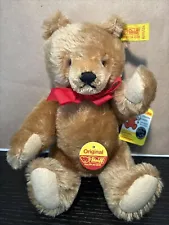 STEIFF Original Teddy Bear 0211/26 MOHAIR New With ALL Tags. WESTERN GERMANY