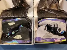 Jordan Retro 5s Bel-Air 2013/Black Grape 2013