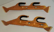 VINTAGE "E-Z MOUNT" INTERIOR TRUCK BACK WINDOW RIFLE / SHOTGUN RACK ORANGE