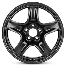 New Wheel For 2005-2012 Chevrolet Malibu 17 Inch Black Steel Rim