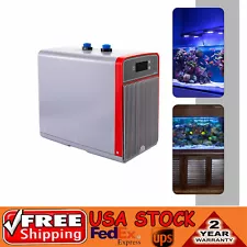 Aquarium Water Chiller 42gallon 150W Fish Tank Chiller LED Display 1/10HP 22-26℃