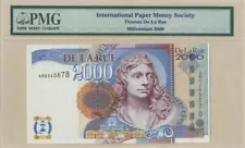 Ad Note PMG Graded - Foreign Paper Money - Paper Money - Foreign