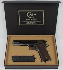 PISTOL GUN PRESENTATION CUSTOM DISPLAY CASE BOX for COLT m1911 government.45 ACP