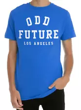 Odd Future OFWGKTA LOS ANGELES LA T-Shirt Royal Blue NWT 100% Authentic