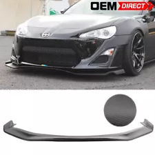 A Clearance Sale! Fits 13-16 Scion FRS GR Type Front Bumper Lip Carbon Fiber CF