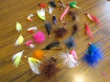 Classic Salmon/Steelhead/Trout Fishing Flies Bright Colors (28 flies) FREE SHIP