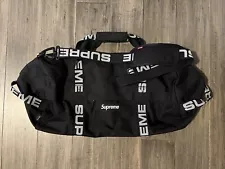 Supreme Large Duffle Bag SS18 Black Large Cordura Bag