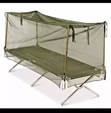 USGI Military Field Mosquito Bar Insect Net Tent Cot Cover Netting (NET ONLY)