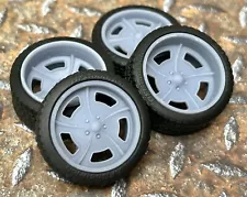 Resin 20 Inch Retro “Boyd’s Twisted Columbus” Model car Wheels/Tires 1/24 scale