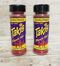 2x Takis Fuego Chilli Powder Seasoning 2x Polvo Chilito Sasonador Takis Fuego