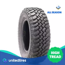 Used LT 255/75R17 BFGoodrich Mud Terrain TA KM 111/108Q - 15/32 (Fits: 255/75R15)