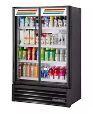 True Swing door drink cooler