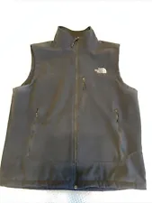 Mens The North Face Soft Shell Vest Size Large Black