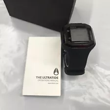 (NEEDS BATTERY) Nixon Mens The UltraTide Watch All Black One Size