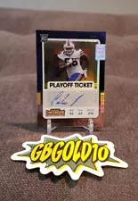 2021 Contenders Variation Playoff Ticket /49 Carlos Basham Jr Rookie Auto RC