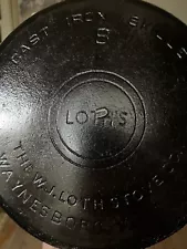 Rare- Loth’s Cast Iron Skillet, #8