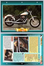 Harley-Davidson FXDX Dyna Super Glide Sport 1999 Atlas Motorbike Fact File Card