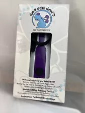 DOGGIE DON’T Rechargeable Handheld Dog Training Device, Purple