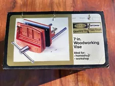 VINTAGE CRAFTSMAN 7" WOOD WORKING VISE-NEW IN Open BOX 391.5191-NEVER USED JAPAN